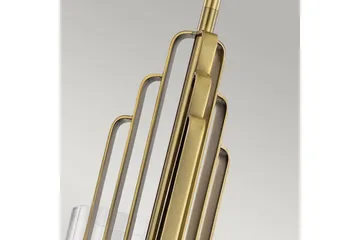 Lysekrone Kichler Kimrose 374x459 mm, Børstet Naturlig Messing - 374x459 mm, Børstet Naturlig Messing - Belysning - Lamper & indendørsbelysning - Loftlampe - Lysekroner