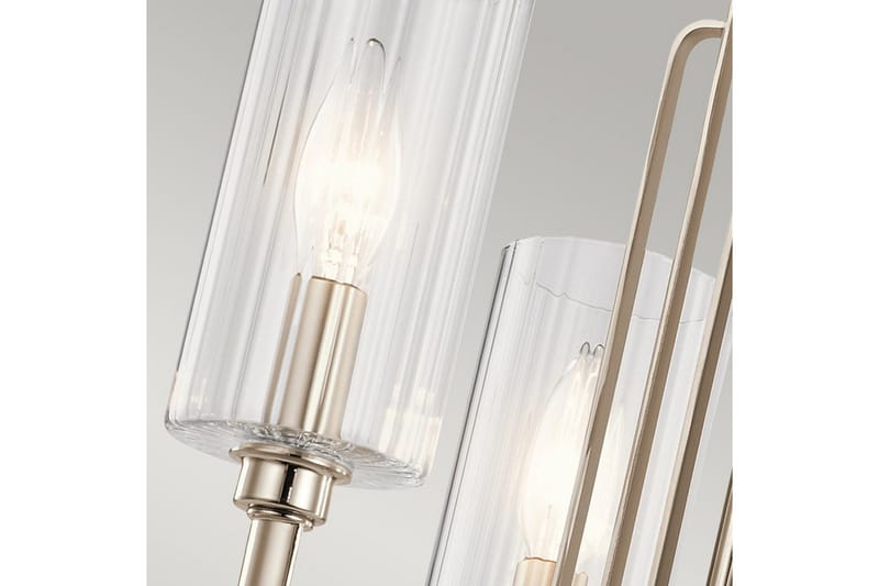 Lysekrone Kichler Kimrose 374x459 mm, Poleret Nikkel - 374x459 mm, Poleret Nikkel - Belysning - Lamper & indendørsbelysning - Loftlampe - Lysekroner