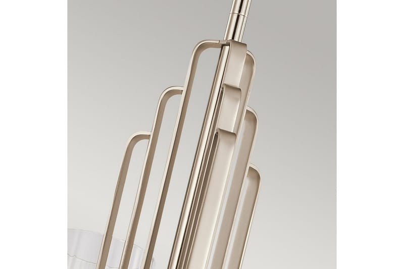 Lysekrone Kichler Kimrose 374x459 mm, Poleret Nikkel - 374x459 mm, Poleret Nikkel - Belysning - Lamper & indendørsbelysning - Loftlampe - Lysekroner