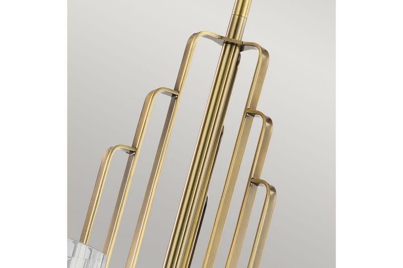 Lysekrone Kichler Kimrose 526x686 mm, Børstet Naturlig Messing - 526x686 mm, Børstet Naturlig Messing - Belysning - Lamper & indendørsbelysning - Loftlampe - Lysekroner