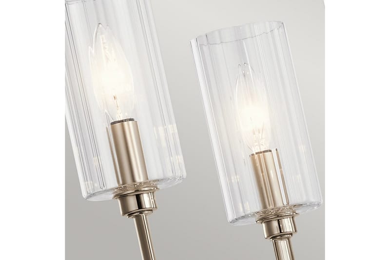 Lysekrone Kichler Kimrose 526x686 mm, Poleret Nikkel - 526x686 mm, Poleret Nikkel - Belysning - Lamper & indendørsbelysning - Loftlampe - Lysekroner
