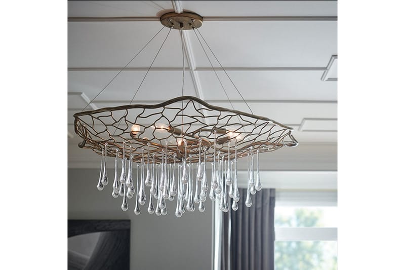 Lysekrone Lisa McDennon by Hinkley Laguna 369x914 mm - 369x914 mm - Belysning - Lamper & indendørsbelysning - Loftlampe - Lysekroner