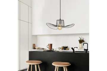 Lysekrone Majrulato Black - Diameter: 49 cm - Belysning - Lamper & indendørsbelysning - Loftlampe - Pendellamper & hængelamper
