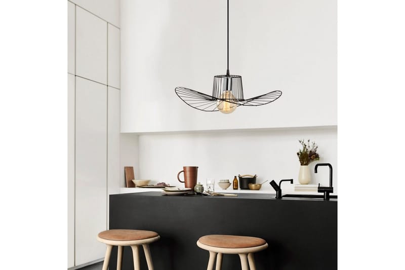 Lysekrone Majrulato Black - Diameter: 49 cm - Belysning - Lamper & indendørsbelysning - Loftlampe - Pendellamper & hængelamper