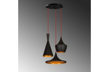 Lysekrone Mangol Sæt Sort / Rany - Guld/Sort - Belysning - Lamper & indendørsbelysning - Loftlampe - Pendellamper & hængelamper