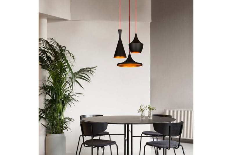 Lysekrone Mangol Sæt Sort / Rany - Guld/Sort - Belysning - Lamper & indendørsbelysning - Loftlampe - Pendellamper & hængelamper