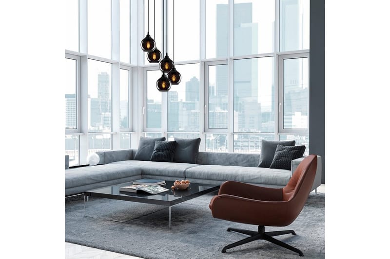 Lysekrone Røget Røg - Mørkegrå - Belysning - Lamper & indendørsbelysning - Loftlampe - Pendellamper & hængelamper