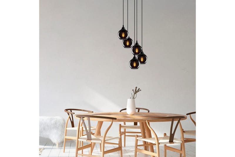 Lysekrone Røget Røg - Mørkegrå - Belysning - Lamper & indendørsbelysning - Loftlampe - Pendellamper & hængelamper