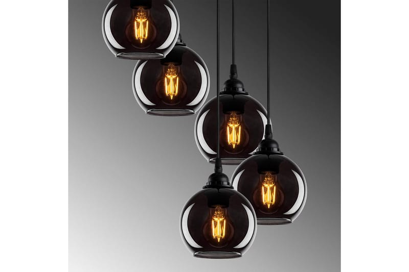 Lysekrone Røget Røg - Mørkegrå - Belysning - Lamper & indendørsbelysning - Loftlampe - Pendellamper & hængelamper