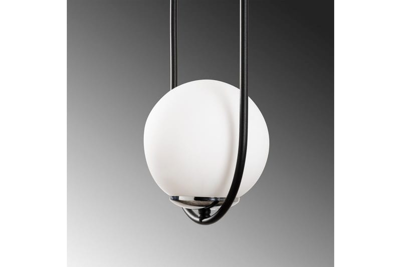 Lysekrone Ranpalt Sort / Hvid - Sort/Hvid - Belysning - Lamper & indendørsbelysning - Loftlampe - Pendellamper & hængelamper