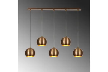 Lysekrone Rantesh Fem Vintage - Guld - Belysning - Lamper & indendørsbelysning - Loftlampe - Pendellamper & hængelamper