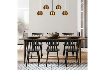Lysekrone Rantesh Fem Vintage - Guld - Belysning - Lamper & indendørsbelysning - Loftlampe - Pendellamper & hængelamper