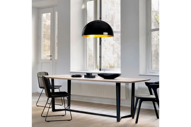 Lysekrone Rantesh Sort - 60 x 60 cm - Belysning - Lamper & indendørsbelysning - Loftlampe - Pendellamper & hængelamper