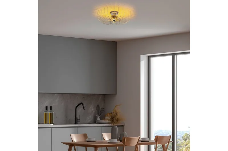 Lysekrone Sadorte Rany - 56 x 56 x 16 cm - Belysning - Lamper & indendørsbelysning - Loftlampe - Plafond