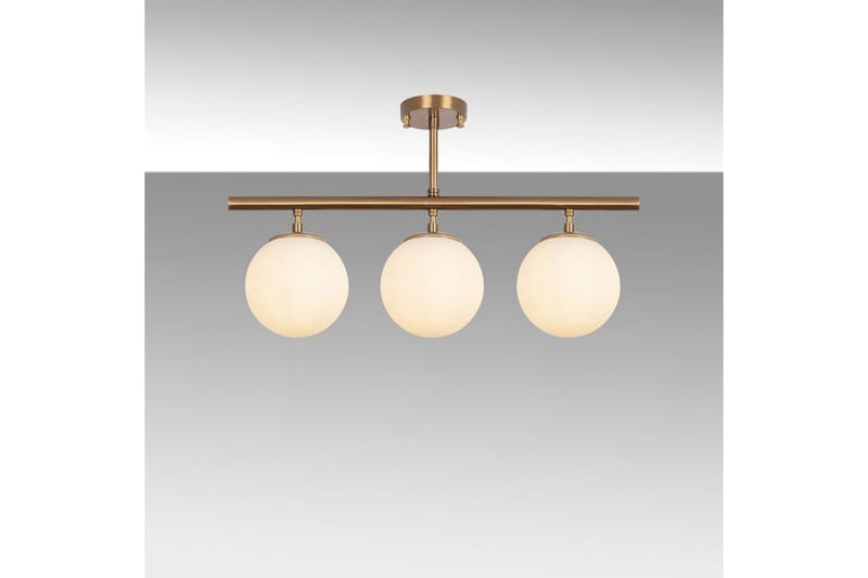 Lysekrone Sone Vintage Horizontal - Kobber - Belysning - Lamper & indendørsbelysning - Loftlampe - Pendellamper & hængelamper