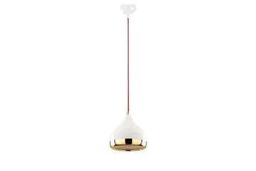 Lysekrone Sood Single Hvid / Rød / Rany - Hvid / Rød / Rany - Belysning - Lamper & indendørsbelysning - Loftlampe - Pendellamper & hængelamper