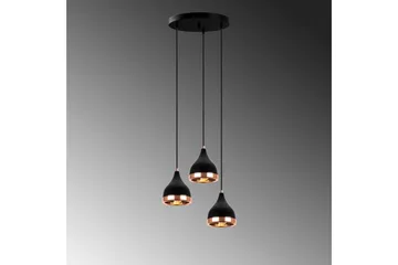 Lysekrone Soodne Sort / Kobber - Kobber/Sort - Belysning - Lamper & indendørsbelysning - Loftlampe - Pendellamper & hængelamper