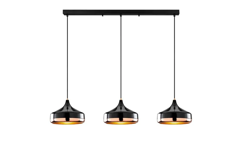 Lysekrone Soodne Sort / Kobber, Sort