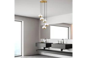 Lysekrone Soodni Fem Sufia Hvid - Hvid - Belysning - Lamper & indendørsbelysning - Loftlampe - Pendellamper & hængelamper