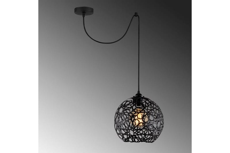 Lysekrone Sourab Sort - Sort - Belysning - Lamper & indendørsbelysning - Loftlampe - Pendellamper & hængelamper