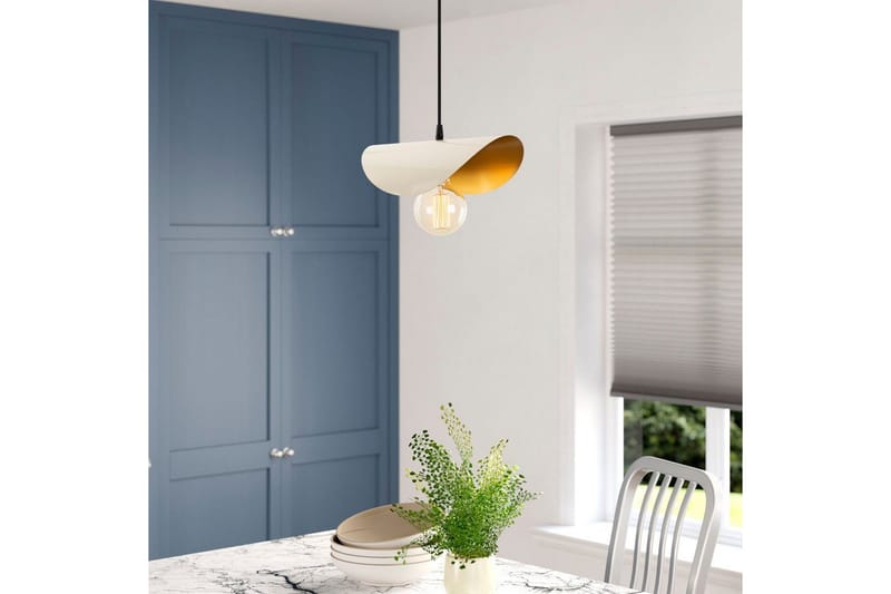 Lysekrone Sugana Kurvet Hvid / Rany - Hvid / Rany - Belysning - Lamper & indendørsbelysning - Loftlampe - Pendellamper & hængelamper