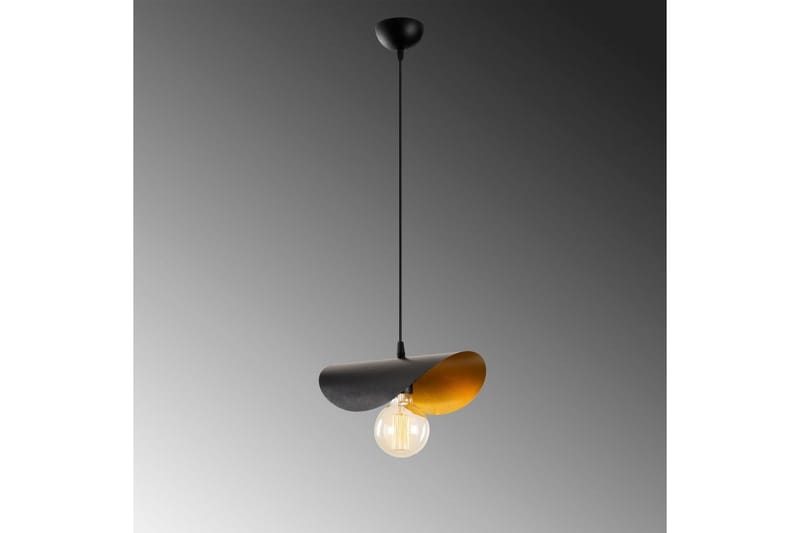 Lysekrone Sugana Kurvet Sort / Rany - Sort / Rany - Belysning - Lamper & indendørsbelysning - Loftlampe - Pendellamper & hængelamper