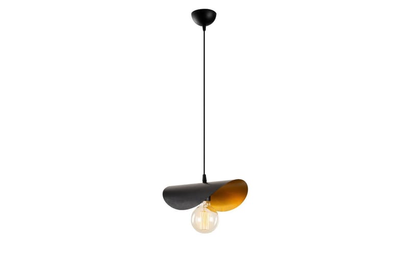 Lysekrone Sugana Kurvet Sort / Rany - Sort / Rany - Belysning - Lamper & indendørsbelysning - Loftlampe - Pendellamper & hængelamper