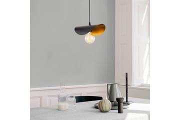 Lysekrone Sugana Kurvet Sort / Rany - Sort / Rany - Belysning - Lamper & indendørsbelysning - Loftlampe - Pendellamper & hængelamper