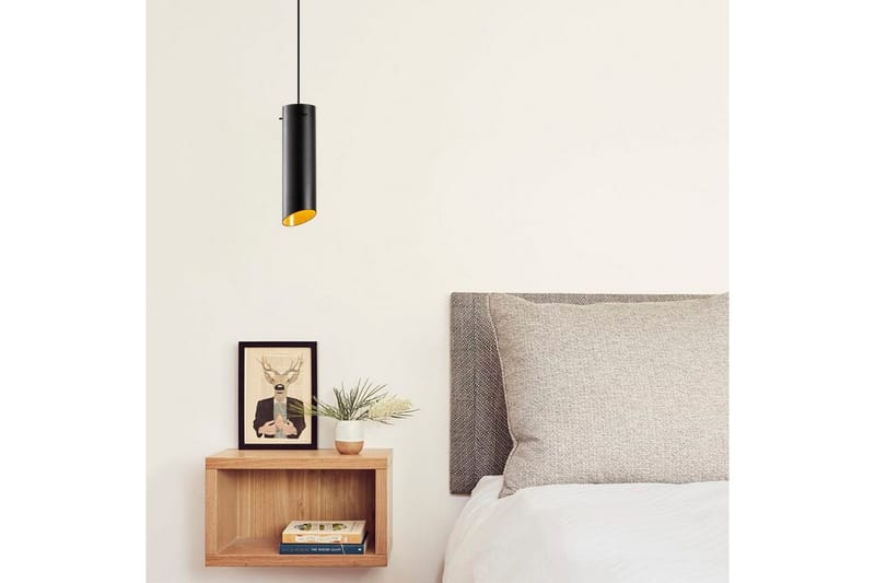 Lysekrone Sugana Sort / Gul - Sort/Gul - Belysning - Lamper & indendørsbelysning - Loftlampe - Pendellamper & hængelamper