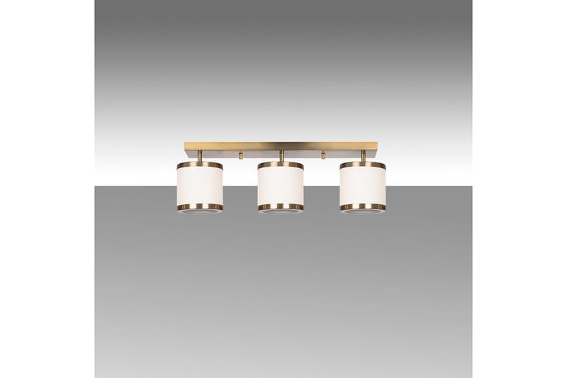 Lysekrone Talra Three Vintage - Guld - Belysning - Lamper & indendørsbelysning - Loftlampe - Plafond