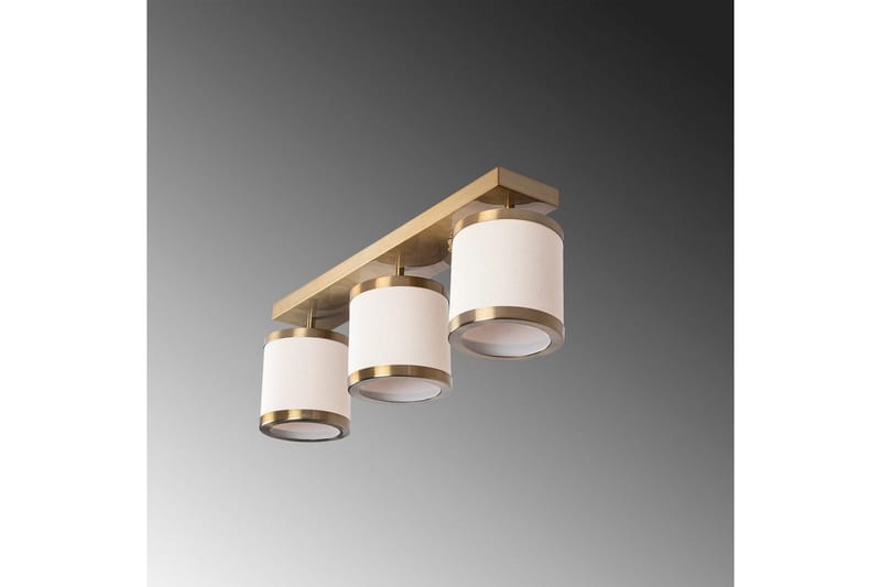 Lysekrone Talra Three Vintage - Guld - Belysning - Lamper & indendørsbelysning - Loftlampe - Plafond