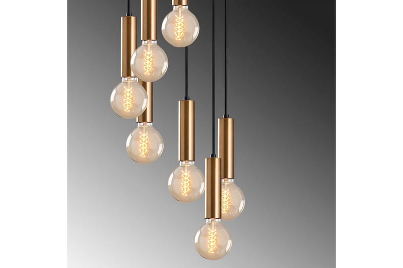 Lysekrone Tembra Seven Vintage - Guld - Belysning - Lamper & indendørsbelysning - Loftlampe - Pendellamper & hængelamper