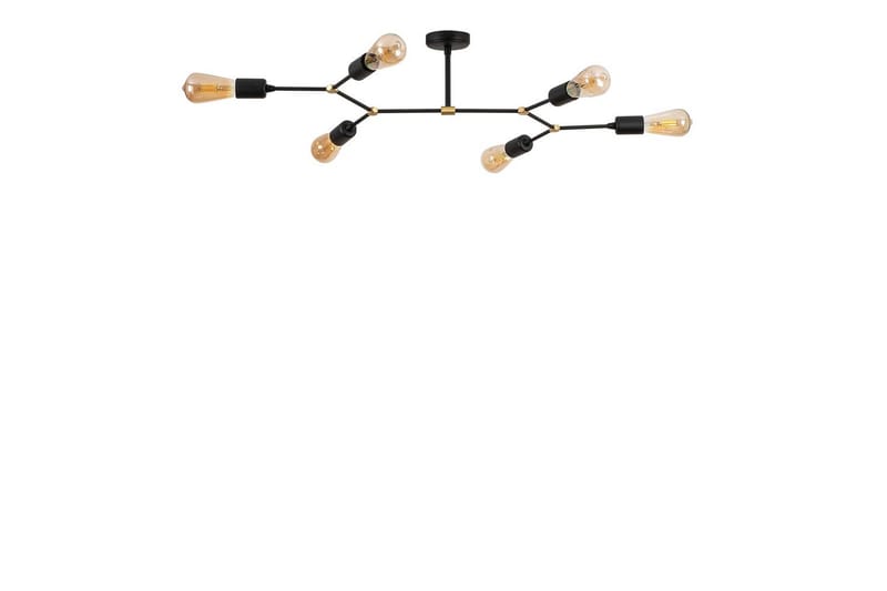 Lysekrone Vilsa Sort - Sort - Belysning - Lamper & indendørsbelysning - Loftlampe - Plafond