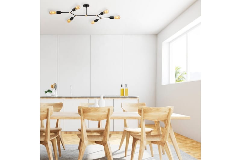 Lysekrone Vilsa Sort - Sort - Belysning - Lamper & indendørsbelysning - Loftlampe - Plafond