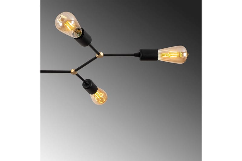 Lysekrone Vilsa Sort - Sort - Belysning - Lamper & indendørsbelysning - Loftlampe - Plafond