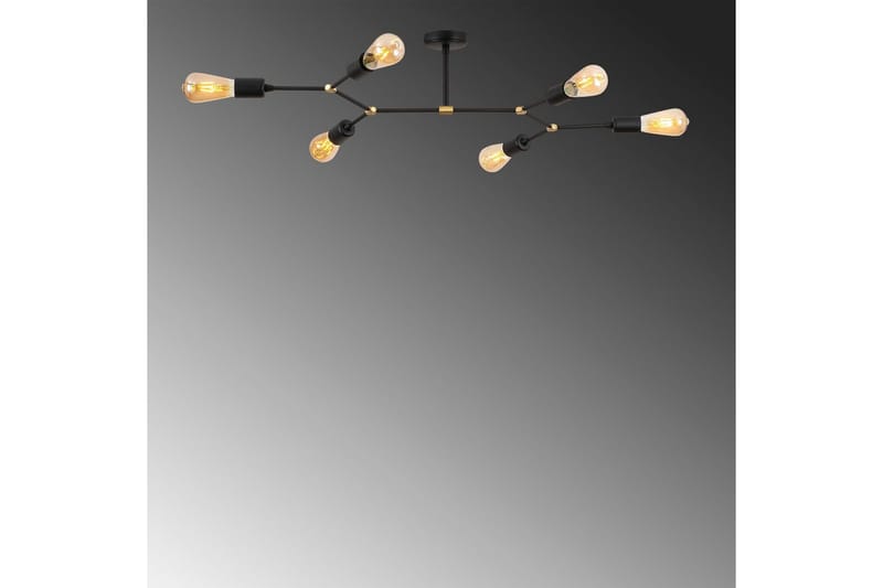 Lysekrone Vilsa Sort - Sort - Belysning - Lamper & indendørsbelysning - Loftlampe - Plafond