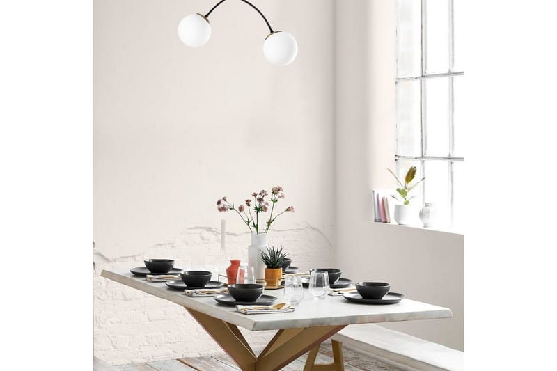 Lysekrone Yenda Hvid / Sort - Sort/Hvid - Belysning - Lamper & indendørsbelysning - Loftlampe - Pendellamper & hængelamper