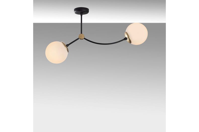 Lysekrone Yenda Hvid / Sort - Sort/Hvid - Belysning - Lamper & indendørsbelysning - Loftlampe - Pendellamper & hængelamper