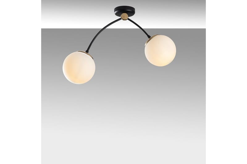 Lysekrone Yenda Hvid / Sort - Sort/Hvid - Belysning - Lamper & indendørsbelysning - Loftlampe - Pendellamper & hængelamper