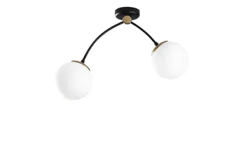 Lysekrone Yenda Hvid / Sort - Sort/Hvid - Belysning - Lamper & indendørsbelysning - Loftlampe - Pendellamper & hængelamper