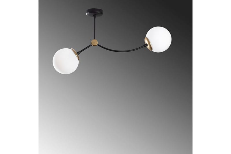 Lysekrone Yenda Hvid / Sort - Sort/Hvid - Belysning - Lamper & indendørsbelysning - Loftlampe - Pendellamper & hængelamper