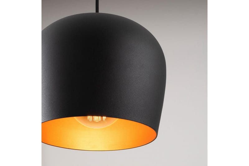 Lysekrone Zana Sort / Rød Vandret Tre - Rød/Sort - Belysning - Lamper & indendørsbelysning - Loftlampe - Pendellamper & hængelamper