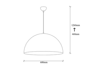 Lysekrone Zephyra Hvid / Rany - Diameter: 60 cm - Belysning - Lamper & indendørsbelysning - Loftlampe - Pendellamper & hængelamper