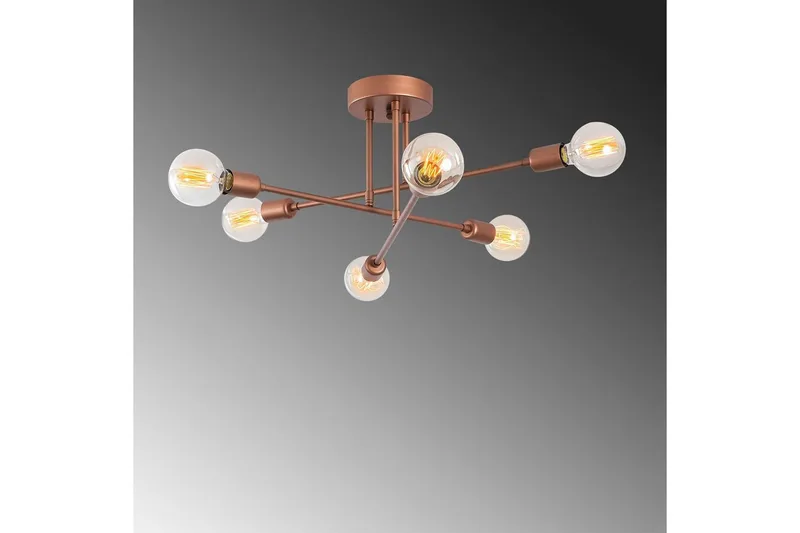 Lysekrone Pareek Kobber - Kobber - Belysning - Lamper & indendørsbelysning - Loftlampe - Plafond