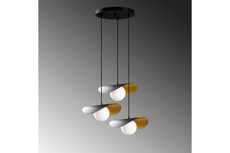 Lysekrone Pelyn Sort Tre Sokkel - Sort - Belysning - Lamper & indendørsbelysning - Loftlampe - Pendellamper & hængelamper