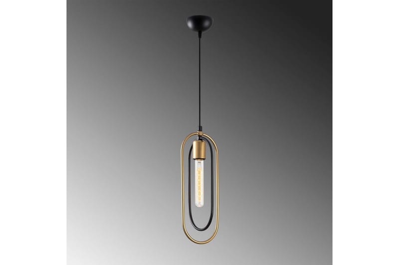 Lysekrone Pindor Sibgle Sort / Rany - Guld/Sort - Belysning - Lamper & indendørsbelysning - Loftlampe - Pendellamper & hængelamper