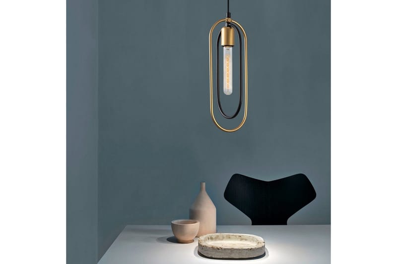 Lysekrone Pindor Sibgle Sort / Rany - Guld/Sort - Belysning - Lamper & indendørsbelysning - Loftlampe - Pendellamper & hængelamper