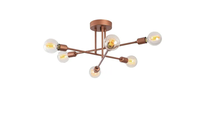 Lysekrone Pareek Kobber - Kobber - Belysning - Lamper & indendørsbelysning - Loftlampe - Plafond