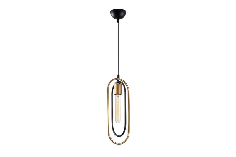 Lysekrone Pindor Sibgle Sort / Rany - Guld/Sort - Belysning - Lamper & indendørsbelysning - Loftlampe - Pendellamper & hængelamper