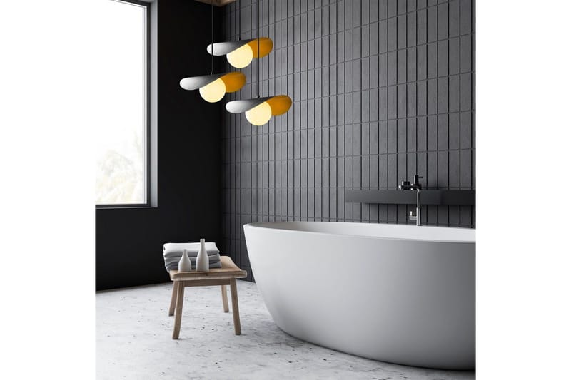 Lysekrone Pelyn Sort Tre Sokkel - Sort - Belysning - Lamper & indendørsbelysning - Loftlampe - Pendellamper & hængelamper